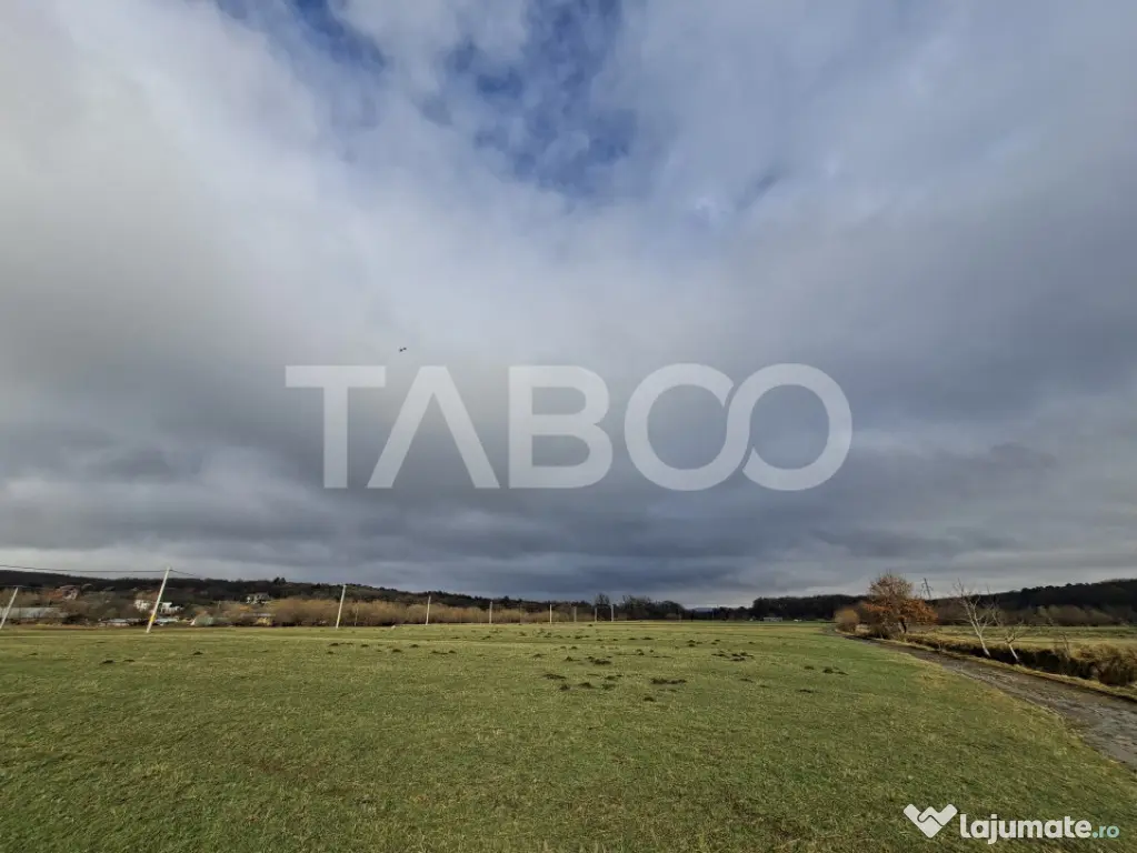Teren intravilan de vanzare in Rasinari zona Calinis - 890 m - Rasinari (Sibiu)