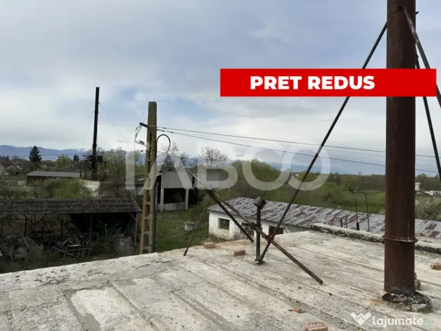 Spatiu industrial 5030 mp cu toate utilitatile acces auto Sa - Sercaia (Brasov)