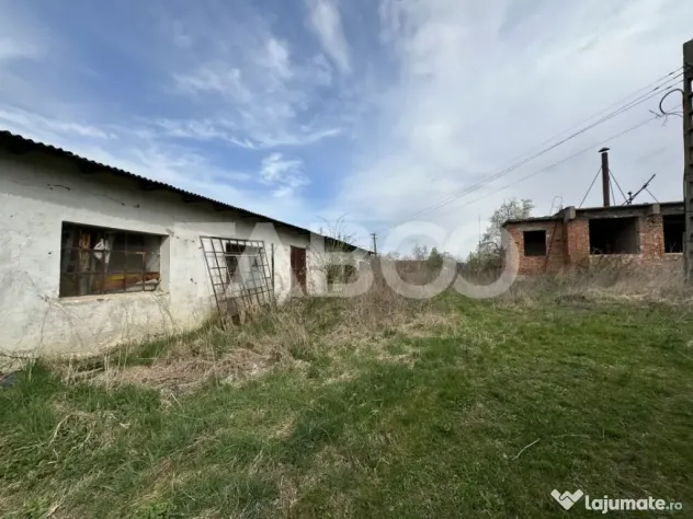 Spatiu industrial 5030 mp cu toate utilitatile acces auto Sa - Sercaia (Brasov)