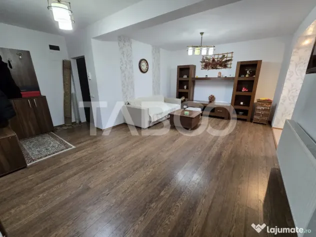 Apartament 3 camere decomandat mobilat balcon parcare Turnis - Sibiu (Sibiu)