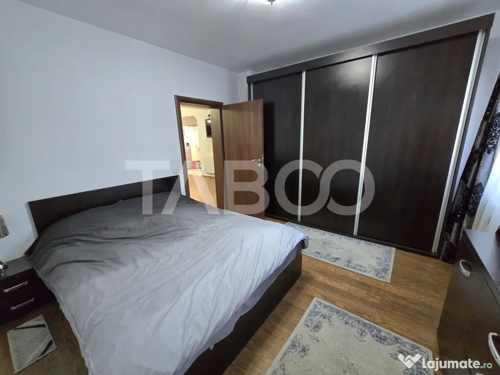 Apartament 3 camere decomandat mobilat balcon parcare Turnis - Sibiu (Sibiu)