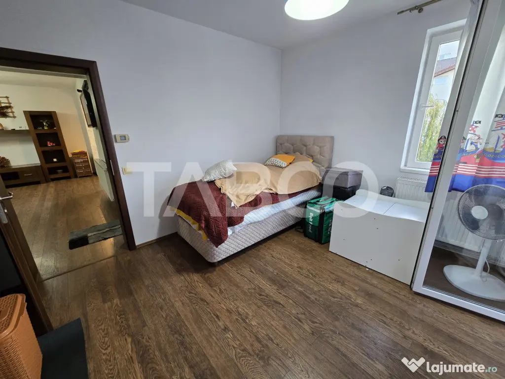 Apartament 3 camere decomandat mobilat balcon parcare Turnis - Sibiu (Sibiu)