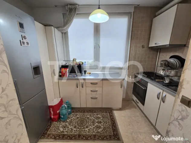 Apartament 3 camere decomandat mobilat balcon parcare Turnis - Sibiu (Sibiu)