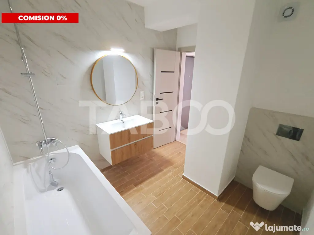 Apartament 3 camere - etaj 1 - parcare - pivnita - comision - Sibiu (Sibiu)