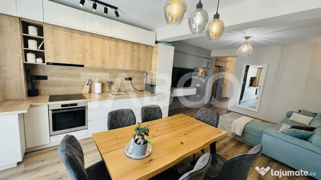 Apartament modern 3 camere 2 bai 2 locuri de parcare 66m Sel - Sibiu (Sibiu)