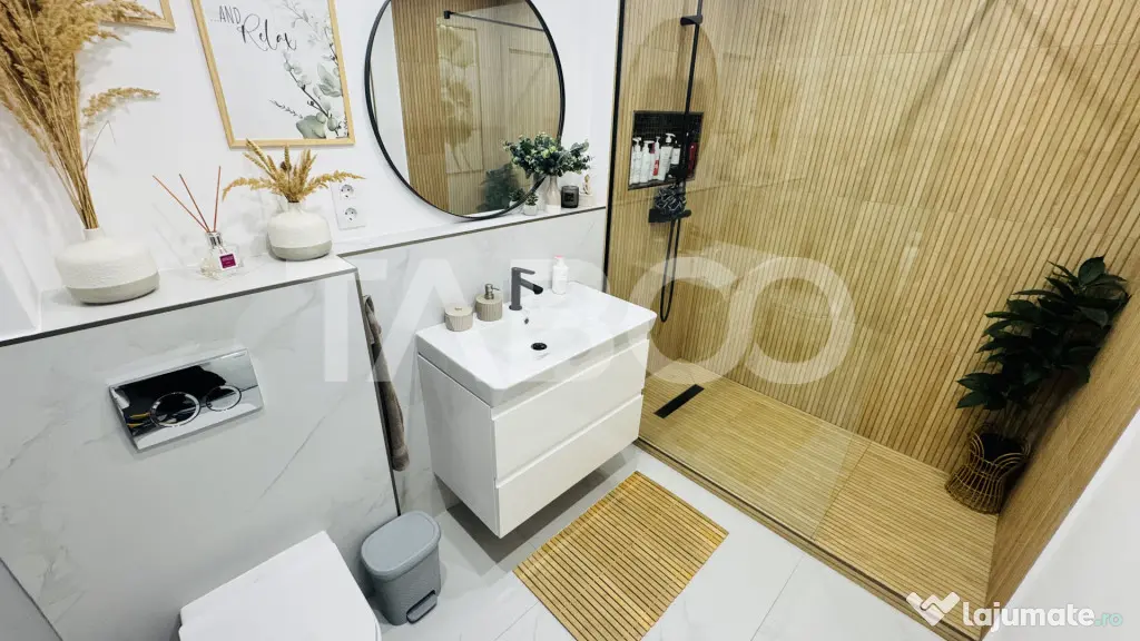 Apartament modern 3 camere 2 bai 2 locuri de parcare 66m Sel - Sibiu (Sibiu)