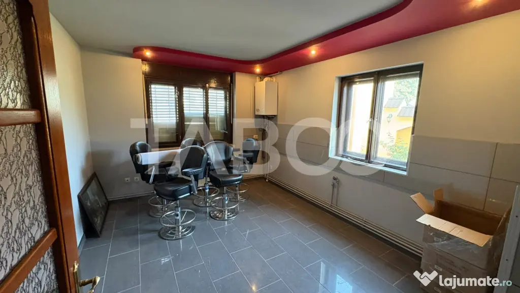 Casa spatioasa 300 mp utili curte amenajata filigorie pe 800 - Saliste (Sibiu)