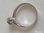 Inel Solitaire unicat exceptie model deosebit Turbilion diamant natural VVS 05ct