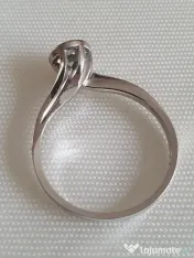 Inel Solitaire unicat exceptie model deosebit Turbilion diamant natural VVS 05ct