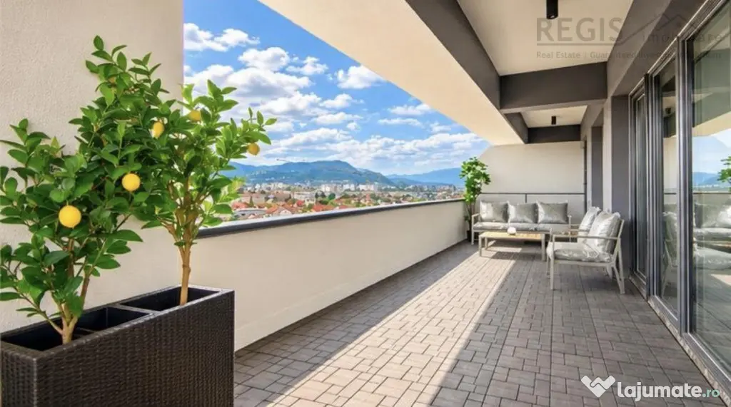Penthouse Premium Coresi 109 mp, etaj 11/11, priveliste supe - Brasov (Brasov)