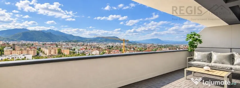 Penthouse Premium Coresi 109 mp, etaj 11/11, priveliste supe - Brasov (Brasov)