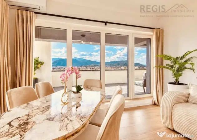 Penthouse Premium Coresi 109 mp, etaj 11/11, priveliste supe - Brasov (Brasov)