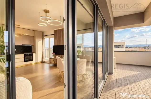 Penthouse Premium Coresi 109 mp, etaj 11/11, priveliste supe - Brasov (Brasov)