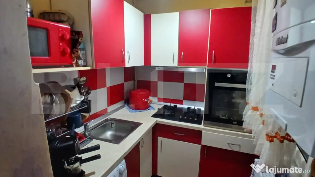 Apartament cu 2 camere, mobilat și utilat, la parter – Mu - Targu Mures (Mures)