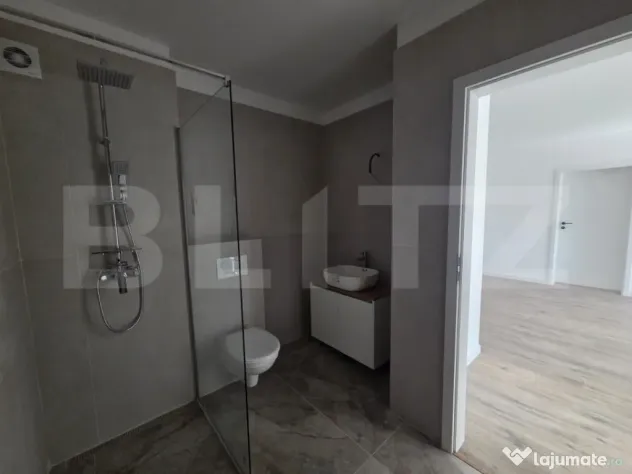 Apartament 3 camere, 2 bai,terasă generoasă, parcare inclu - Floresti (Cluj)