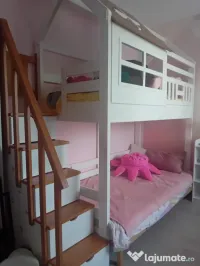 Pat tip casuta deosebit, cu spatiu depozitare 