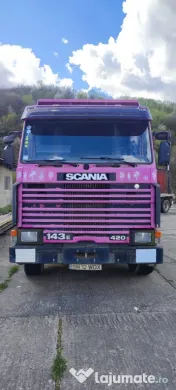 Camion Scania + remorca Schwarzmuller 