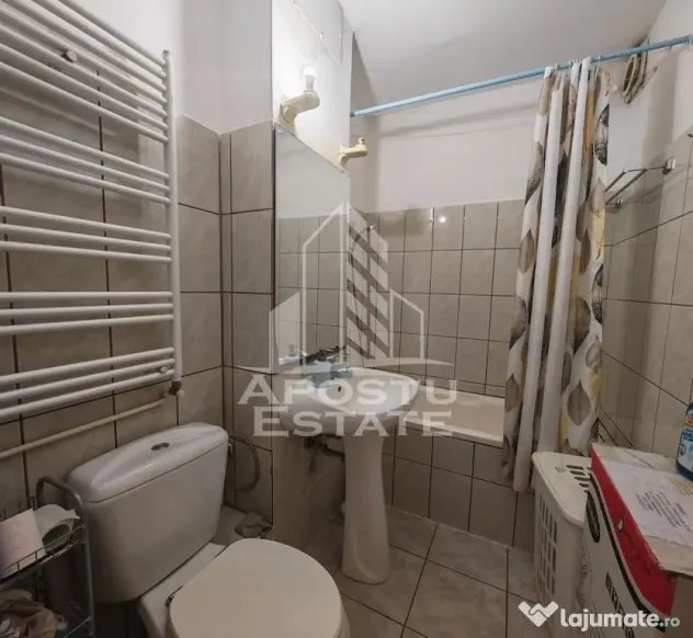 Apartament de vanzare cu 3 camere si 2 bai, decomandat, zona Sagului - Timisoara (Timis)