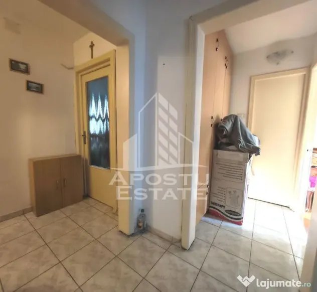 Apartament de vanzare cu 3 camere si 2 bai, decomandat, zona Sagului - Timisoara (Timis)