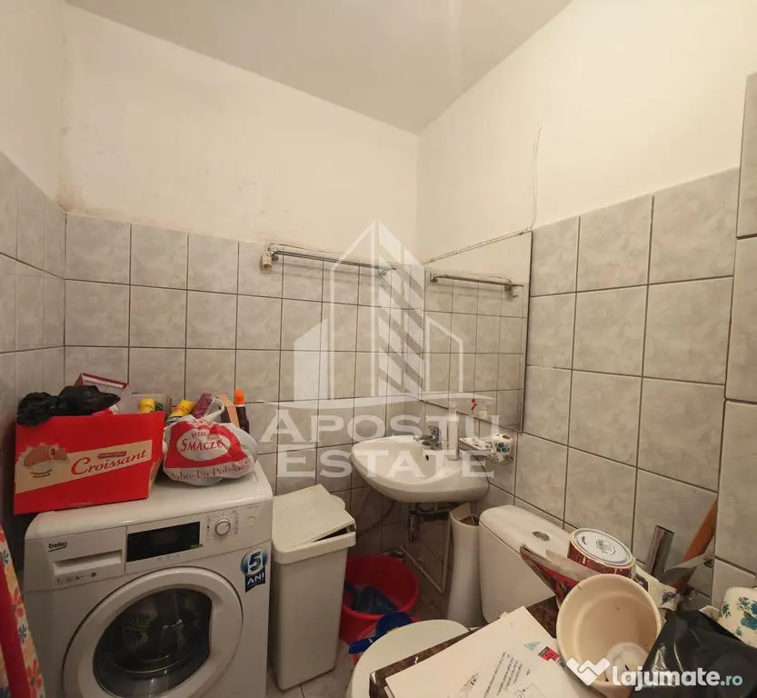 Apartament de vanzare cu 3 camere si 2 bai, decomandat, zona Sagului - Timisoara (Timis)