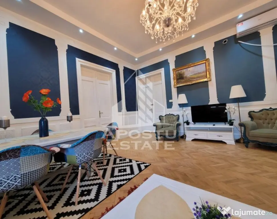Apartament renovat de vanzare, 4 camere, 3 bai, zona centrala, Iosefin - Timisoara (Timis)