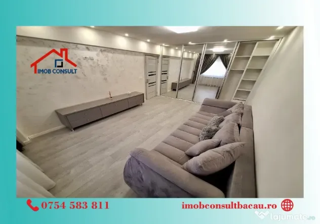 2 camere decomandate, renovate, pe Mioriței | CE1853 - Bacau (Bacau)