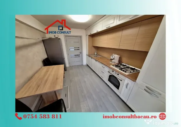 2 camere decomandate, renovate, pe Mioriței | CE1853 - Bacau (Bacau)