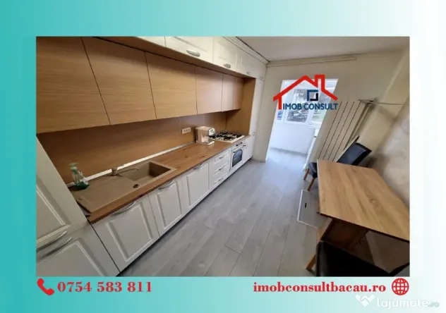 2 camere decomandate, renovate, pe Mioriței | CE1853 - Bacau (Bacau)