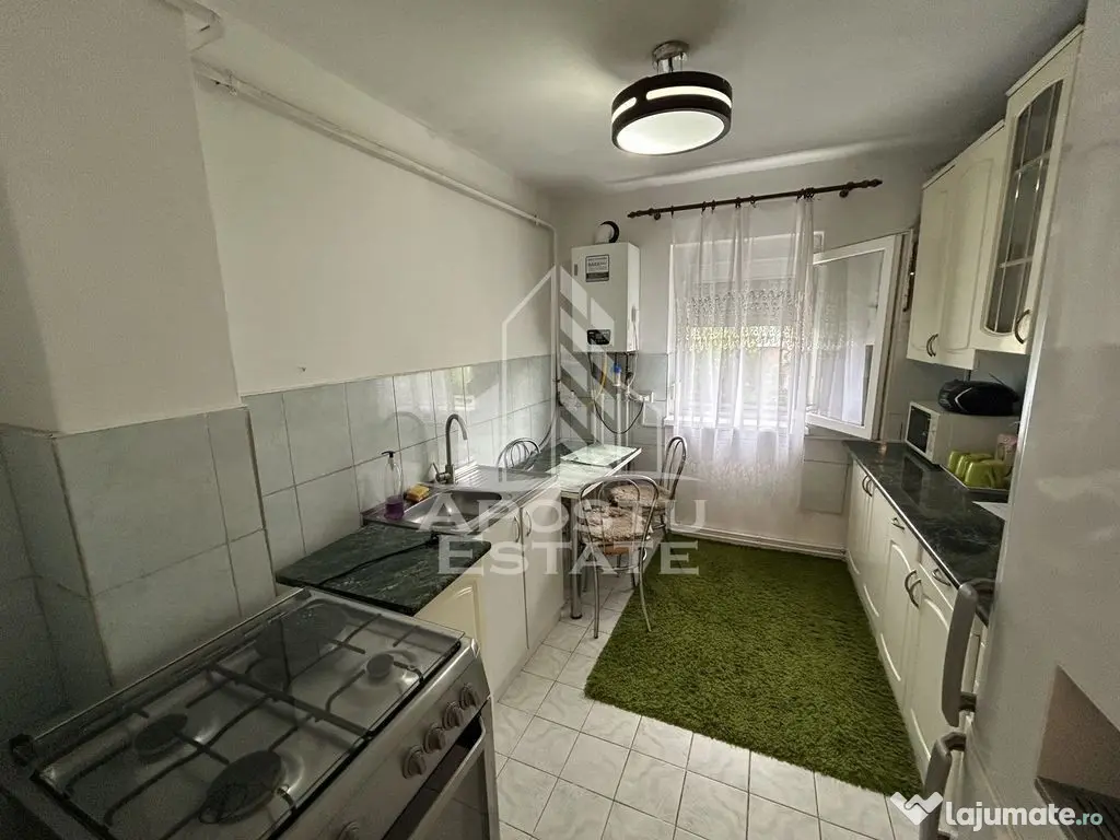 Apartament la etaj interemediar, 3 camere, 55 mp, Zona Girocului - Timisoara (Timis)