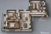 Apartament cu 4 camere | 95 mp | Construcție nouă | Predar