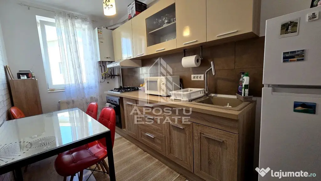 Apartament cu 1 camera de vanzare, mobilat, decomandat,Giroc,la asfalt - Giroc (Timis)