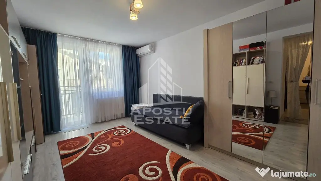 Apartament cu 1 camera de vanzare, mobilat, decomandat,Giroc,la asfalt - Giroc (Timis)