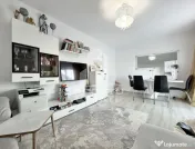 Apartament cu 2 camere complet mobilat si utilat la etajul 1 in Giroc 