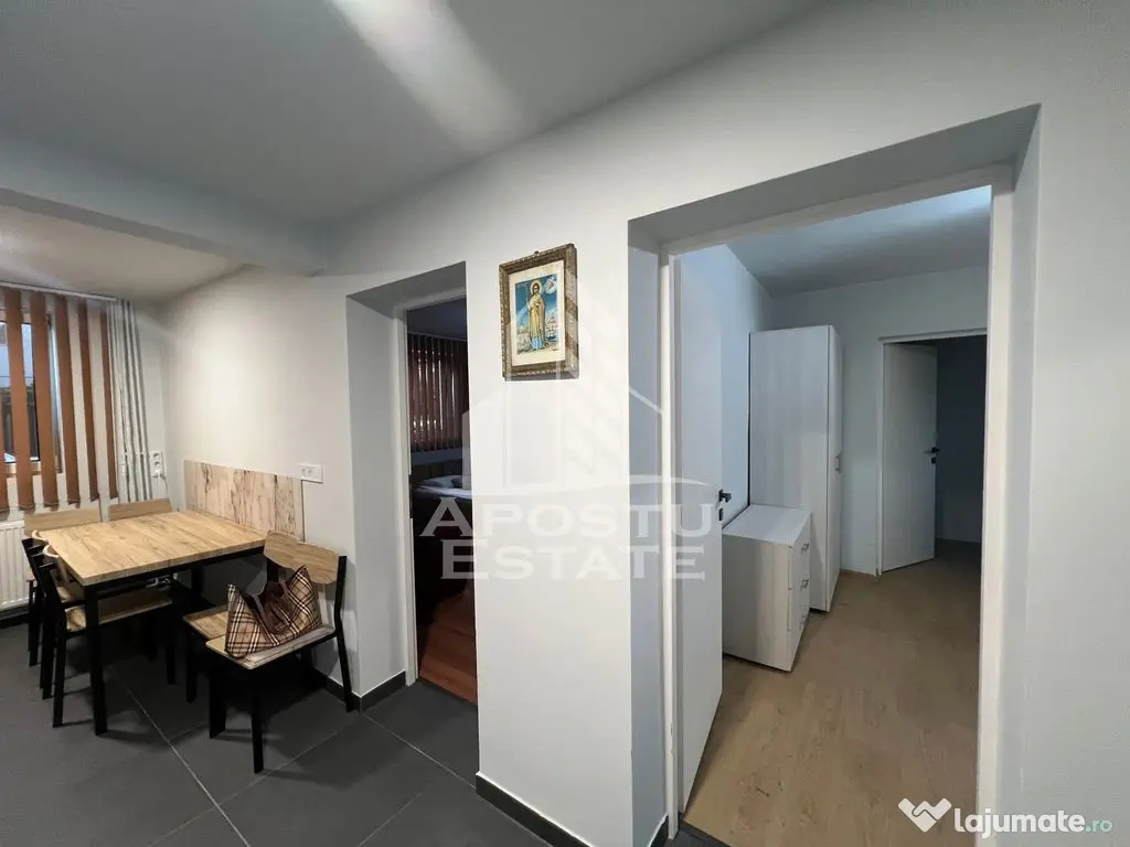 Inchiriez casa cu 2 apartamente ptr muncitori curte, zona Al. Ghirodei - Ghiroda (Timis)