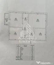 Apartament cu 3 camere, 2 bai, decomandat, centrala proprie, Sagulu 