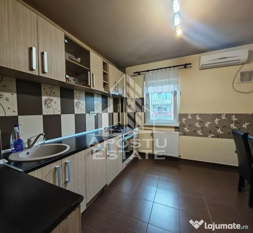 Apartament de vanzare,3 camere si 2 bai,etaj intermediar,zona Aradului - Timisoara (Timis)