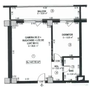 Apartament cu 2 camere, de vanzare, zona Torontal, Timisoara 