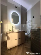 Apartament lux 3 camere, 2 bai, 64 mp, intermediar, parcare, 