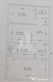 Apartment 3 camere de vanzare, centrala proprie, Cetatii, Timisoara 