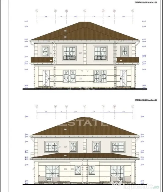 Duplex la rosu cu 5 camere, zona Rudicica - Rudicica (Timis)