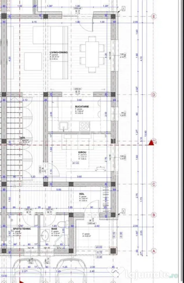 Duplex la rosu cu 5 camere, zona Rudicica - Rudicica (Timis)
