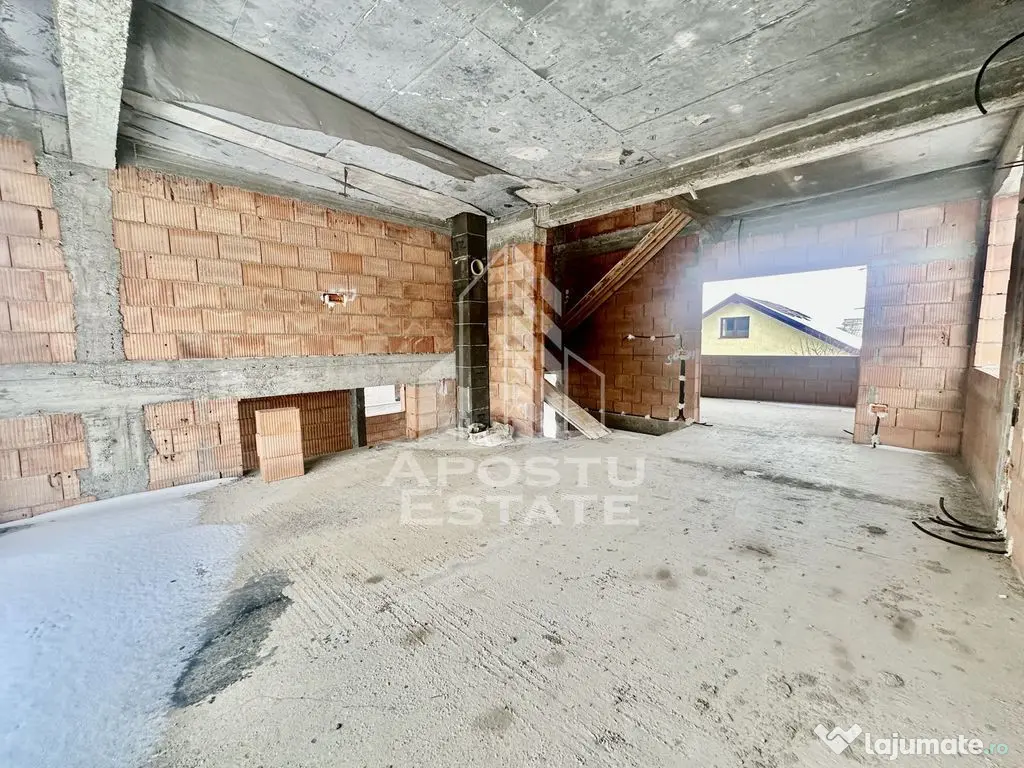 Casa individuala, la rosu, garaj incorporat, zona Eso din Giroc - Giroc (Timis)