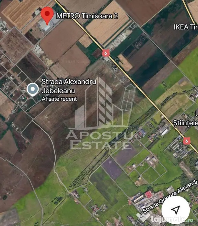 De vanzare - teren 665 mp pe colt, zona premium cu utilitati complete - Timisoara (Timis)