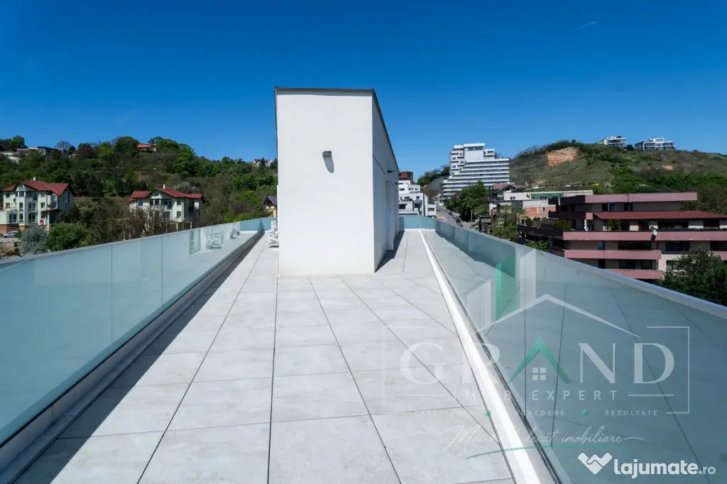 Penthouse pe două nivele, cu 100mp terasă, în Grigorescu - Cluj-Napoca (Cluj)