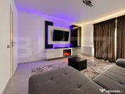 Apartament modern cu 3 camere, șemineu, 2 balcoane și parc 