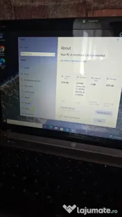 Laptop i7 2670QM, 8GB RAM, SSD 256GB – baterie 2 ore, funcțional 