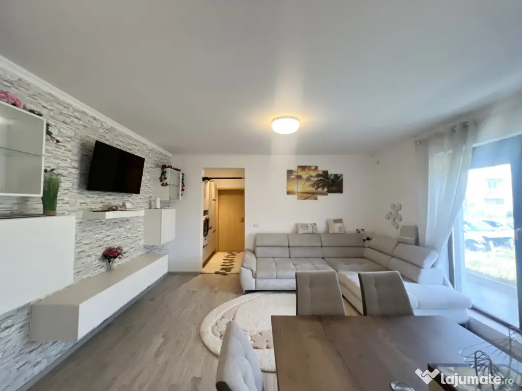De inchiriat- Apartament 2 camere, 50 mp utili, garaj, - Gir - Giroc (Timis)
