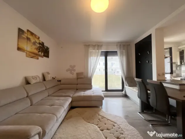 De inchiriat- Apartament 2 camere, 50 mp utili, garaj, - Gir - Giroc (Timis)