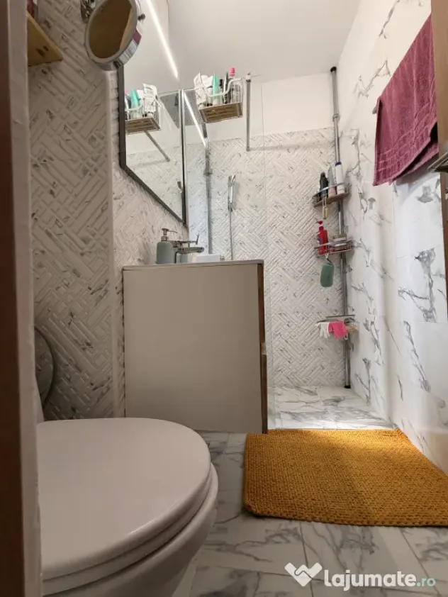 Apartament 3 camere, semidecomandat, 51 mp utili, etaj 7-Tim - Timisoara (Timis)
