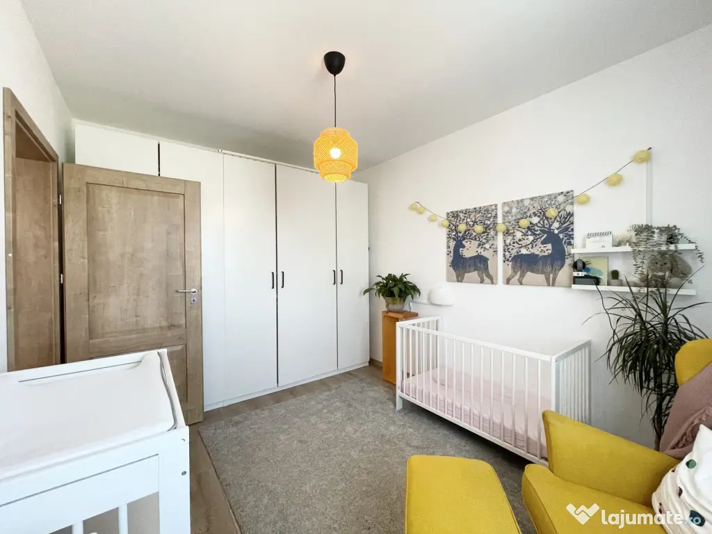 COMISION 0% Triplex pe colt, 90 mp utili, mobilat, utilat - - Mosnita Veche (Timis)
